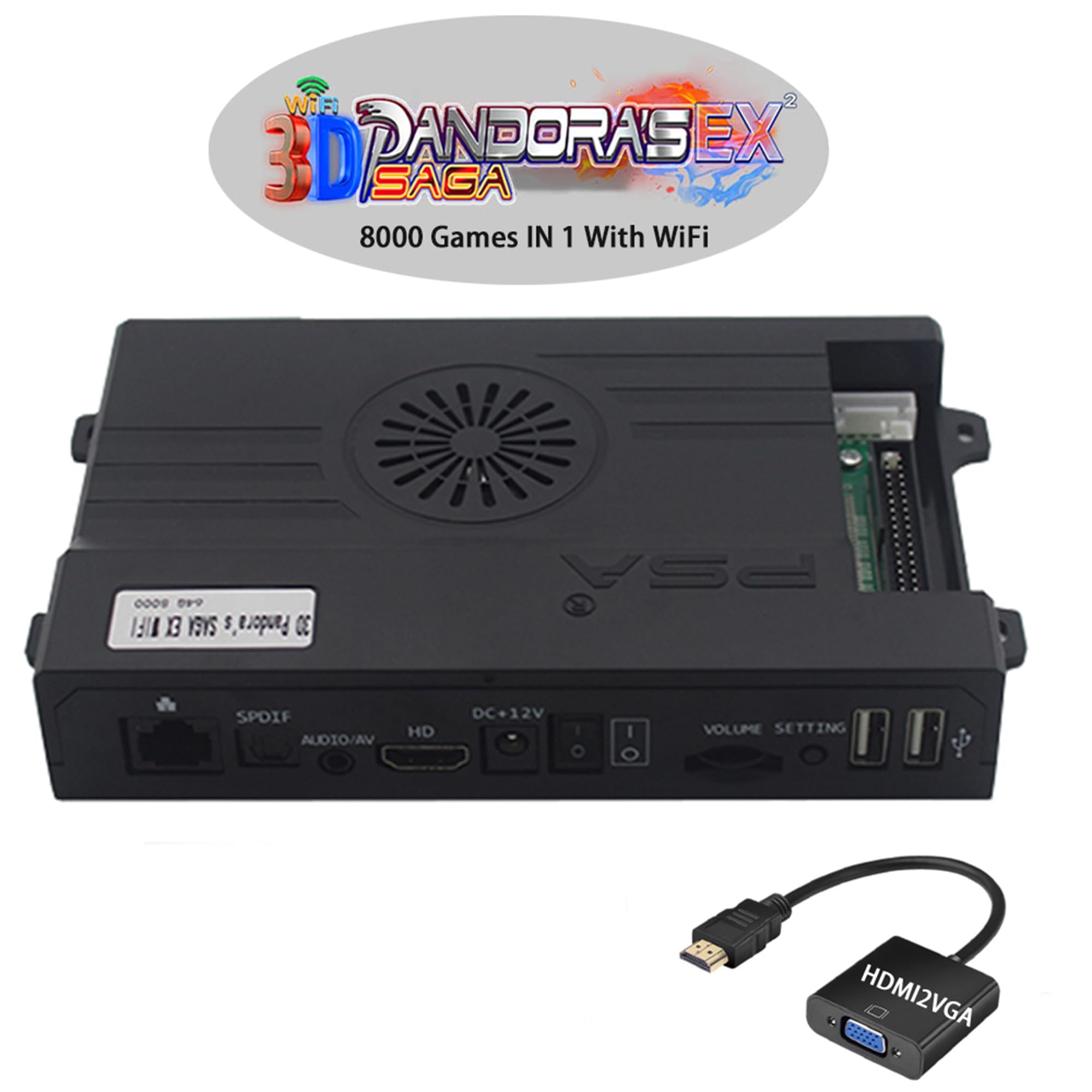 Amazon.co.jp: 3D Pandora SagaボックスEX 10000 in 1、WiFiマーケット